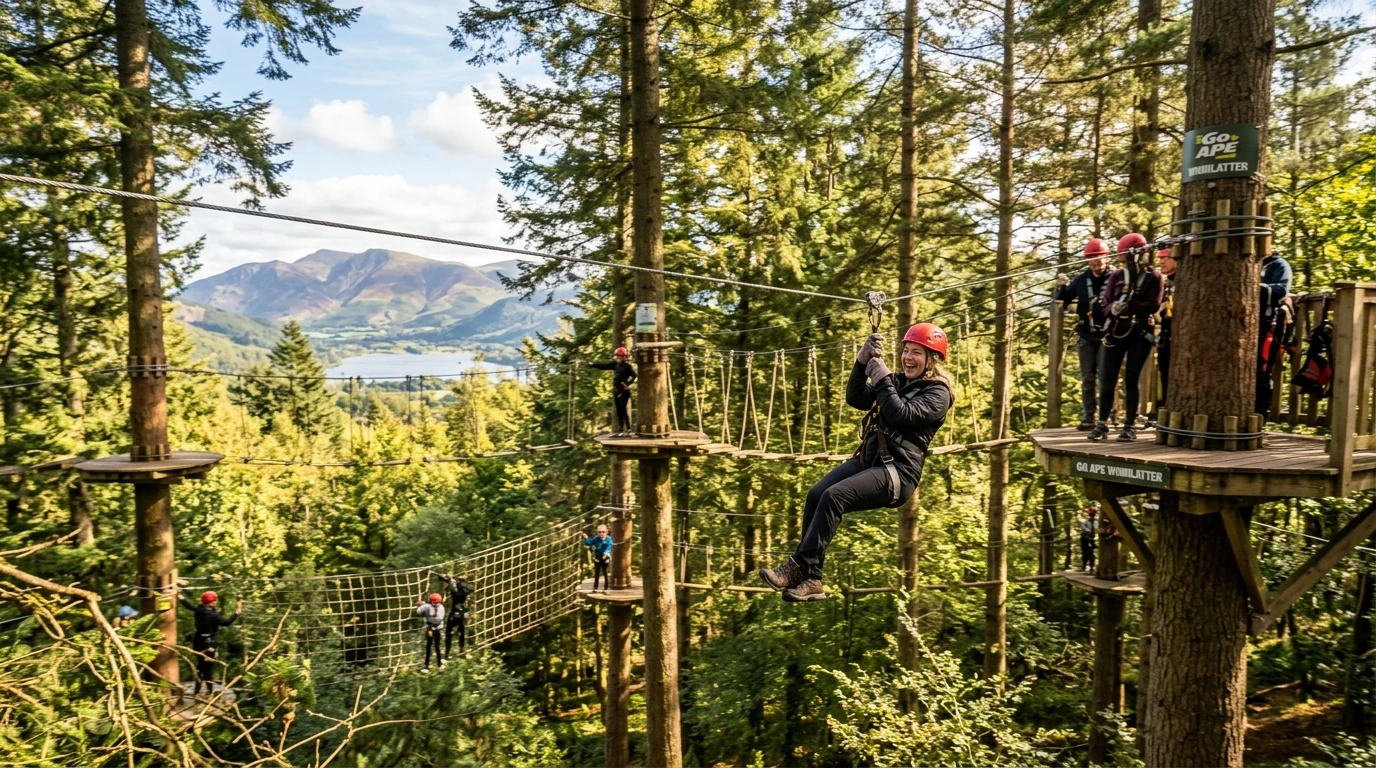 Go Ape Whinlatter Treetop Adventure